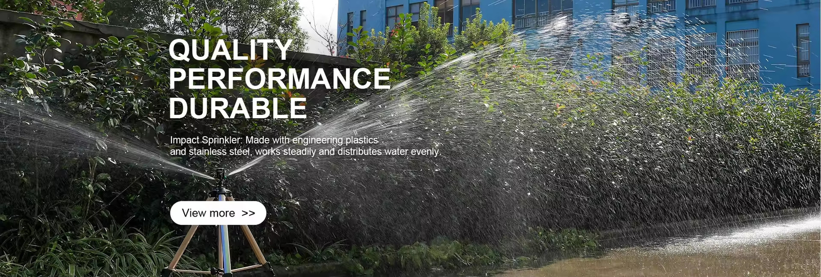 Sprinkler mit mittlerer Reichweite