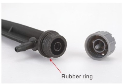 Mikrosprinkler mit verstellbarer Reichweite für die Pflanzenverpflanzung im Garten