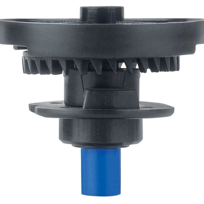 Wasserdruckkontrolle Doppeldüsen Dreh automatischer Bewässerungssprinkler 6,5-7,5M Sprühradius