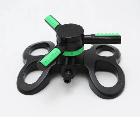 360° verstellbarer automatischer, drehbarer Gartensprinkler mit 3 Armen Bewässerung Bewässerungssprinkler