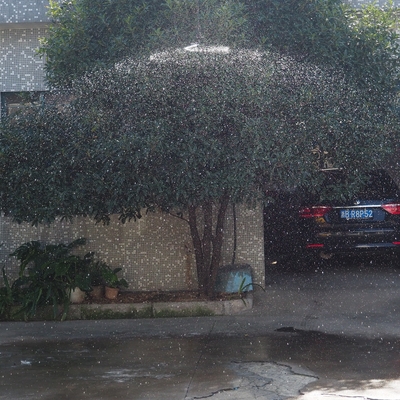 Sprinkler für die Bewässerung der Land- und Forstwirtschaft mit Wasserverteilung