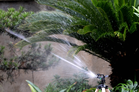 Normaler Stil 1/2' Impaktarm Bewässerungssprinkler auf Stativ mit steuerbarem Winkel