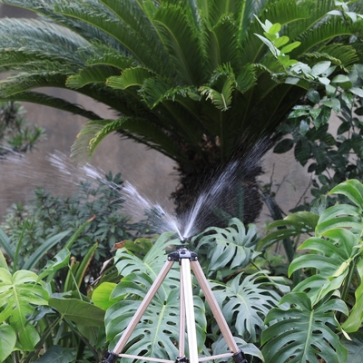 360-Doppeldüsen-Rotationssprinkler für den Garten aus langlebigem Kunststoff