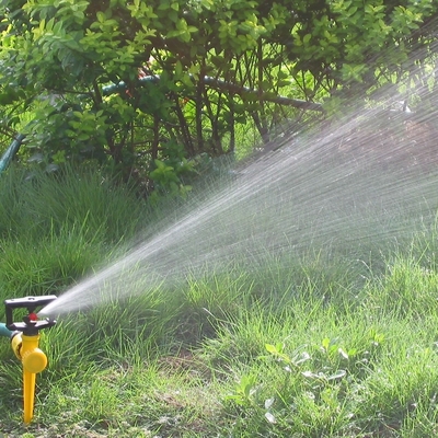 Technische Kunststoffdämpfende Sprinkler für landwirtschaftliche Bewässerungssysteme mit 360 Drehzahl