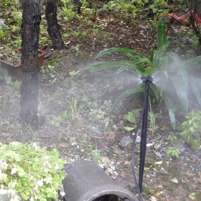 Vier-Ausgänge-Micro-MIST-Sprinkler für Bewässerungsgeräte der Land- und Forstwirtschaft